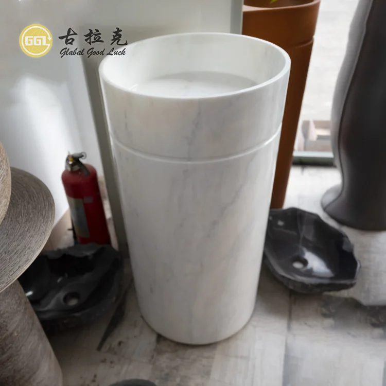 granite  marble free standing hand wash basin sink for hotel or home manufacture