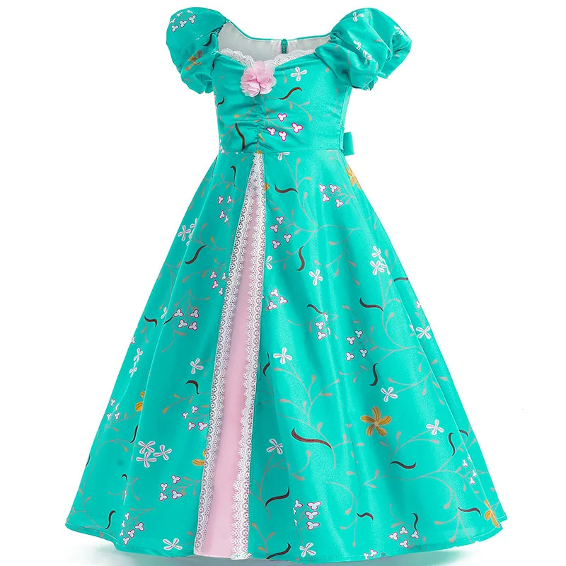 fairy tale maxi dresses Fairytale Floral Sheer Bishop Maxi Dress – BlackMilk Clothing main image 1