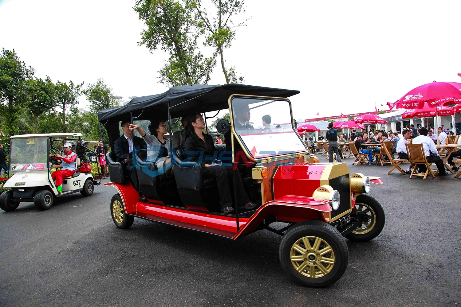 White New New Discount Scenic Spot Sightseeing Retro Car/electric High