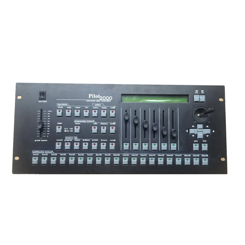 High Quality Pilot 2000 DMX Controller Pilot PCB Motherboard DMX Console 2048 Channel DMX Light Controller DJ Light