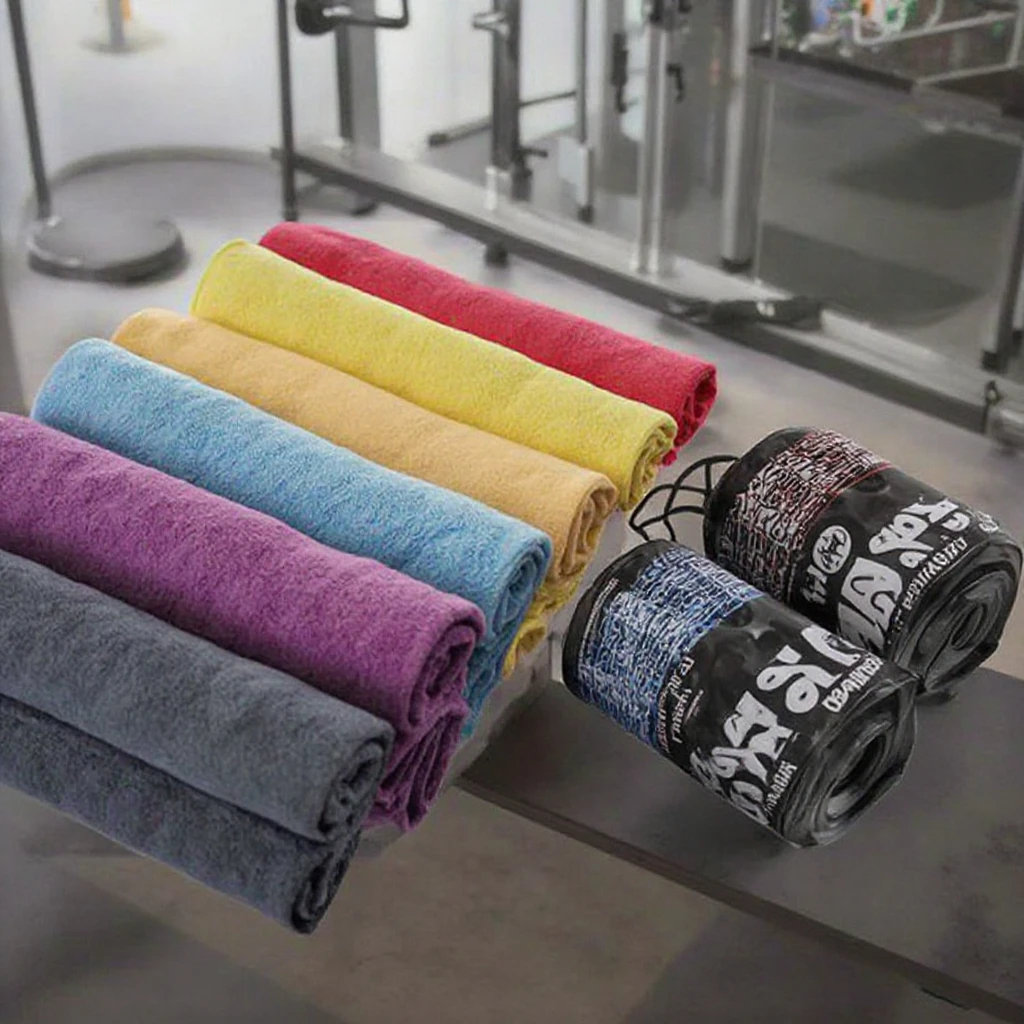 Custom logo Sports Golf Fitness Outdoor Sports Sweat Towel Absorbent Quick Drying  Toallas De Microfibra Microfiber Towel
