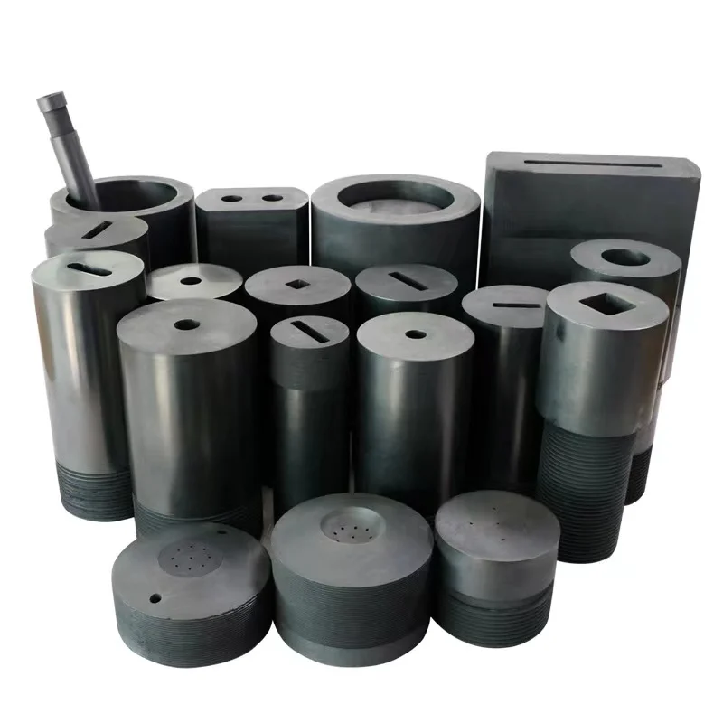 Gold Silver Casting Machine Moulds Graphite Crucible for Continuous Casting Machine