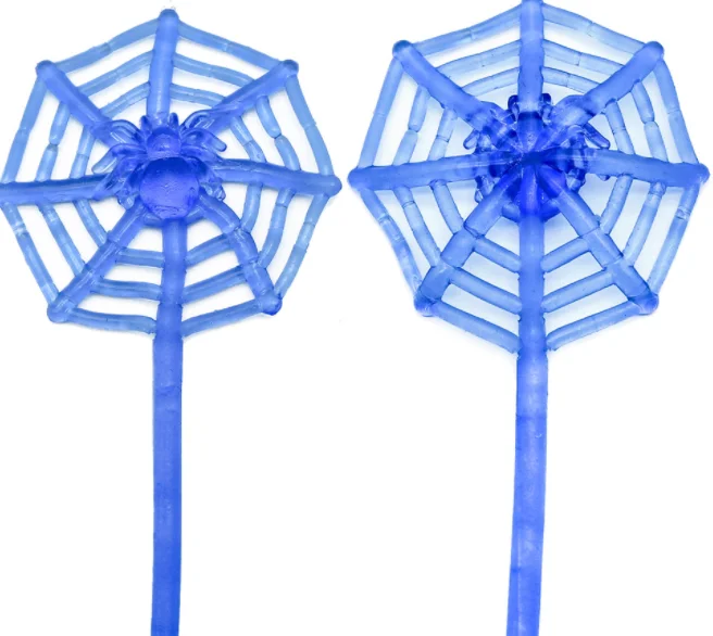 TPR Soft Material with Circular Hand Spider Web Sticky Elastic Stretchable Toy Halloween Toys