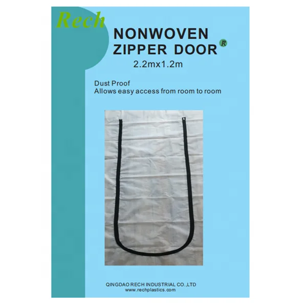 Ldpe Plastic Zipper Door Dust Barrier With Zipper Protection Door Buy Dust Barrier With Zipper