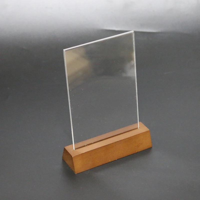 A4 A5 A6 DL Double Sided Acrylic Perspex Menu Sign Holder Display Counter Stands 