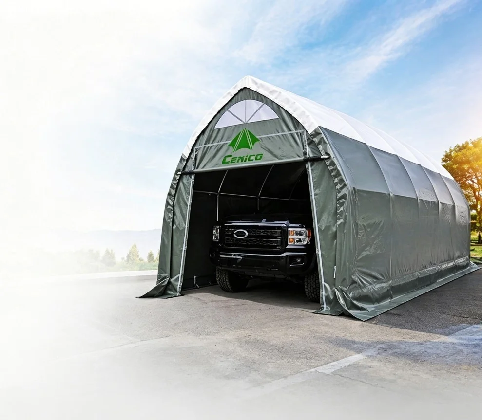 Foldable Car Shelter , Folding UV-resistant & Water -proof Car Tent, Retractable Car Canopy