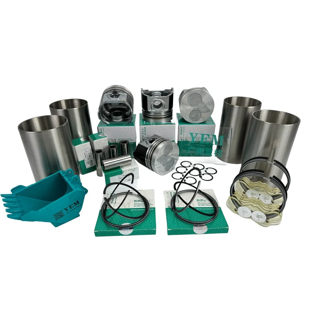 Parts 3T75 3T75T Cylinder Liner Kit Fits for Yanmar High Performance Engine Parts