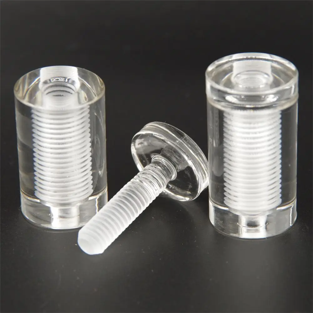 Acrylic Screw Chinese Manufacturer Standoff Spacer Fixed Glass Standoff for Advertising Sign Fasteners details