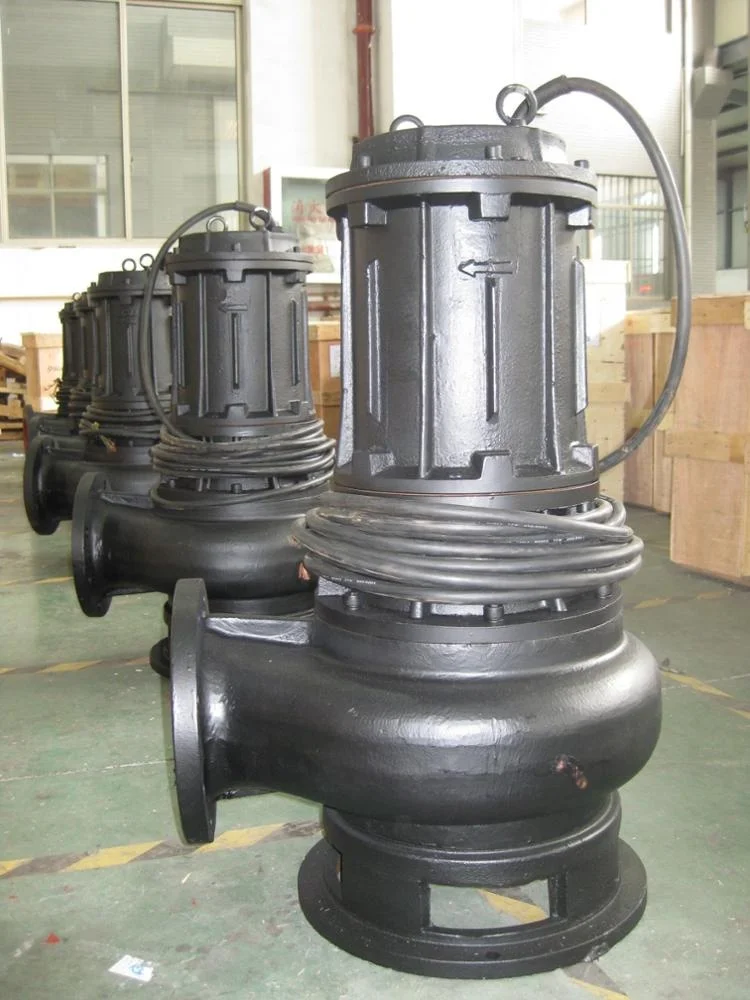 Submersible Sump Pump with Auto Coupling Guide Rail