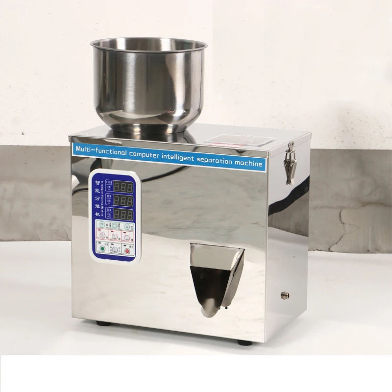 1-200G for Tea and Coffee Bean Semi Auto Stainless Steel Particle Powder Bag Weighing Filling Machine