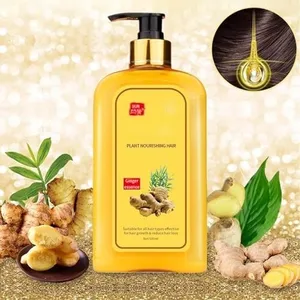 Factory Wholesale Promote Hair Growth Ginger Extract Hair Growth Shampoo Instant Ginger Hair Regrowth Shampoo