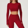 Maroon long sleeves