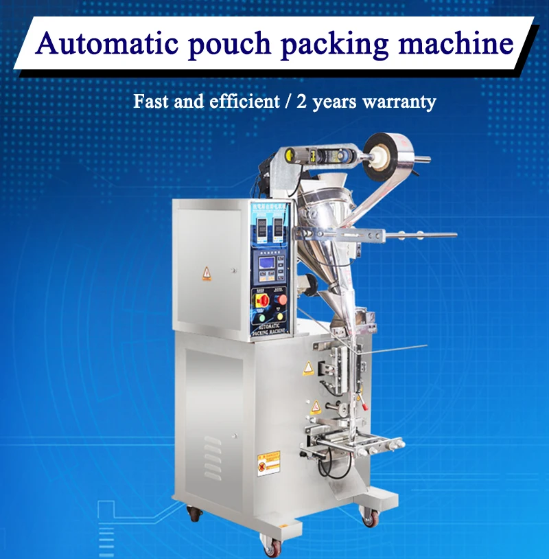 automatic pouch packing machine pouch bag packing machine and Rice Millet Nuts Raisins Whole grains Packing