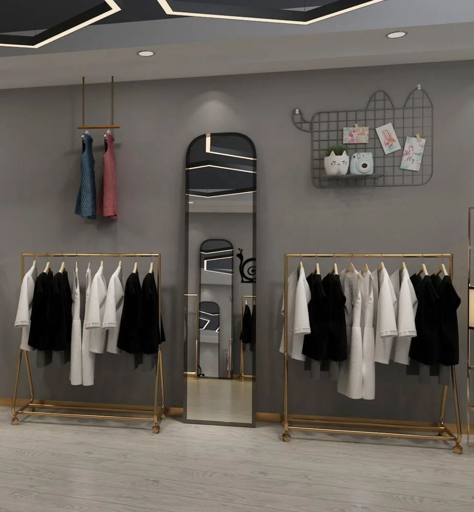 Negozio di vestiti per donne negozio gratuito idee di Interior Design per  abbigliamento Oj-design02 imballaggio sicuro