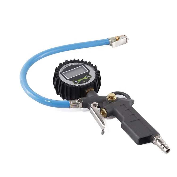 Best автомобильных шин воздуха Надувное Пистолет Цифровой автомобиль давление датчик с авто окна Выключатель