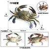 By-tpr soft rubber crab