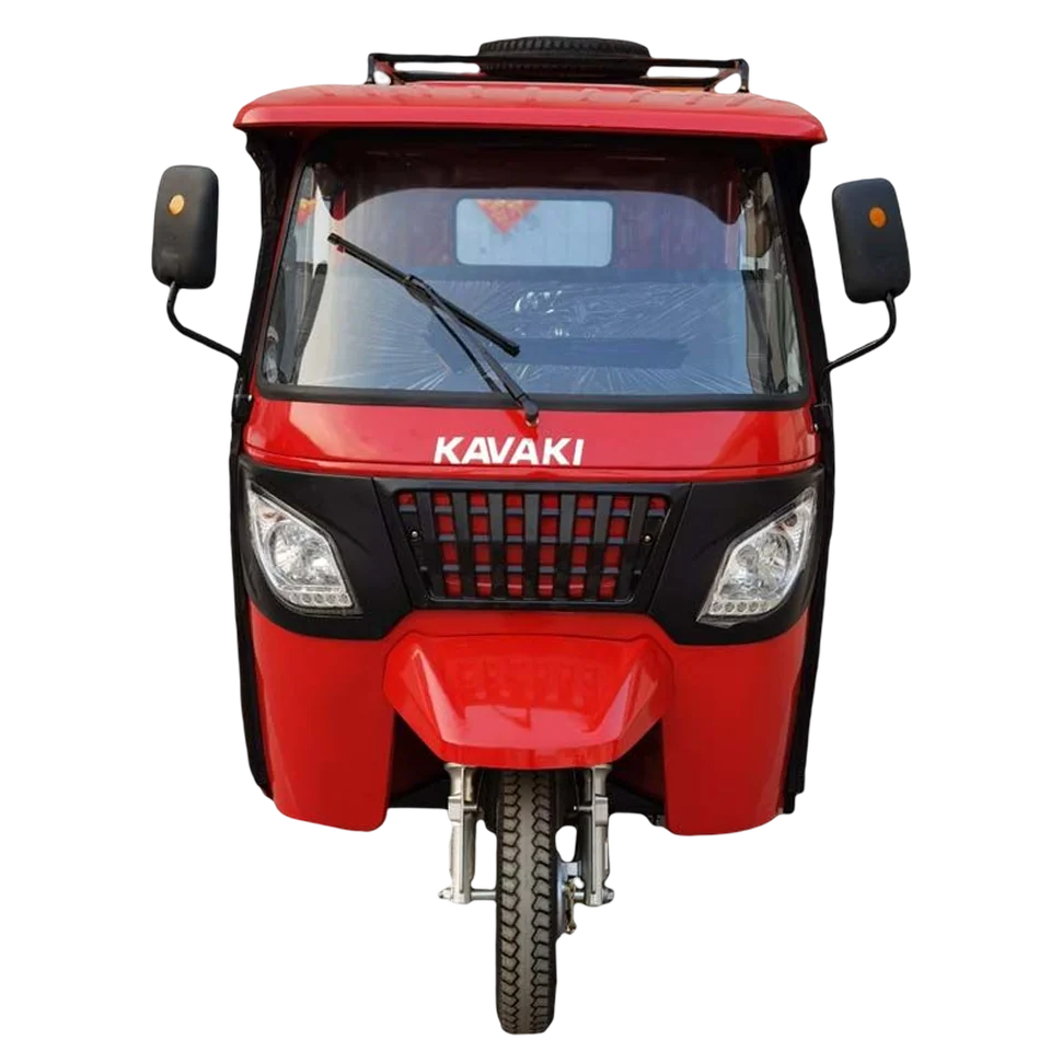 KAVAKI Water Cooled 6 Passenger Tricycle Keke 3 Wheels 200cc 250cc Cargo Tricycle Motorised Farming Gasoline Trike Motorcycle