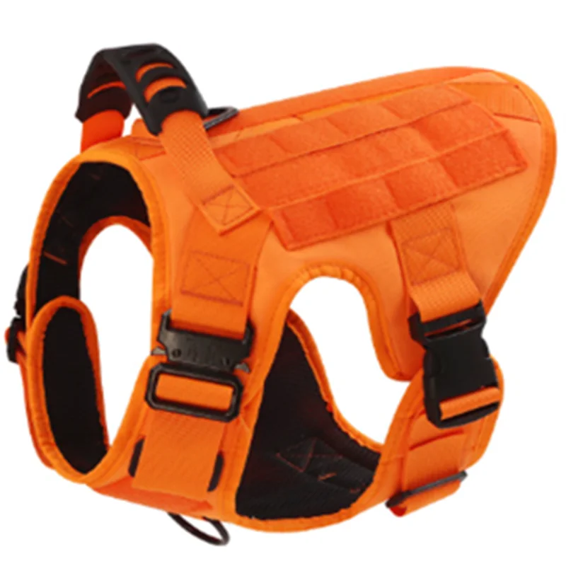 Heavy Duty Dog Harness Vest Adjustable Tactical Dog Harness With Handle