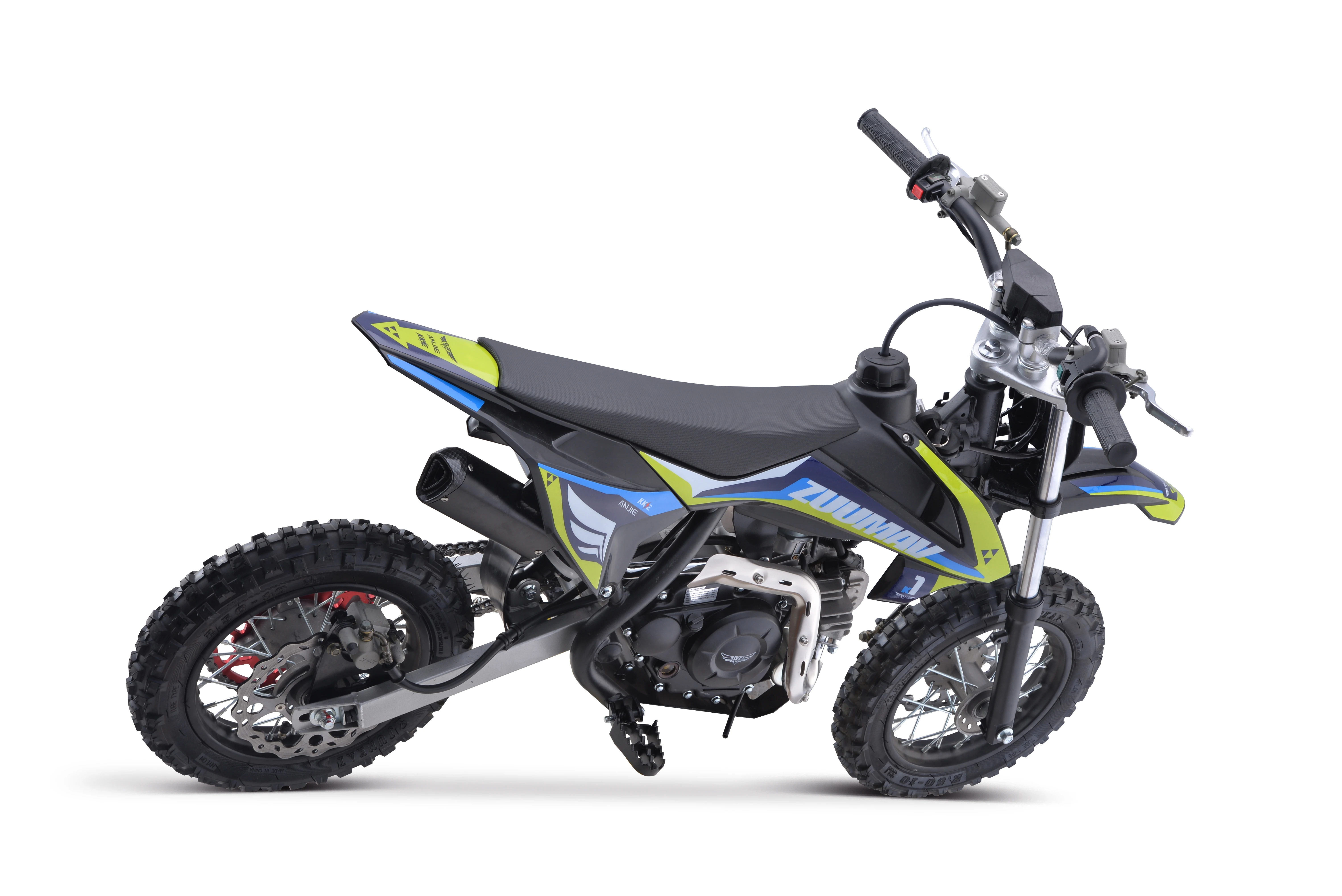 Zuumav 60cc Automatic Mini Dirt Bike for Kids - Electric Start