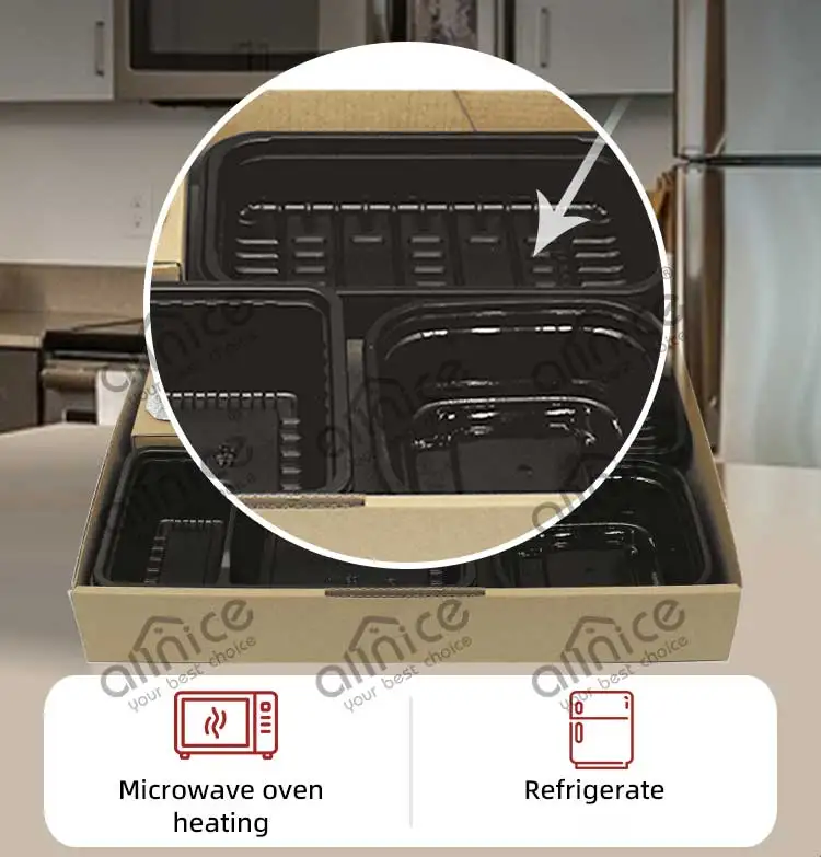 New Style Disposable Takeaway Disposable Portable Charcoal Bbq Bento