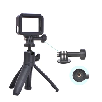 Foldable Portable Tabletop Desktop Mini Selfie Stick Tripod With Ball Mount Adapter Handheld Camera Mobile Phone Small Tripod detail image