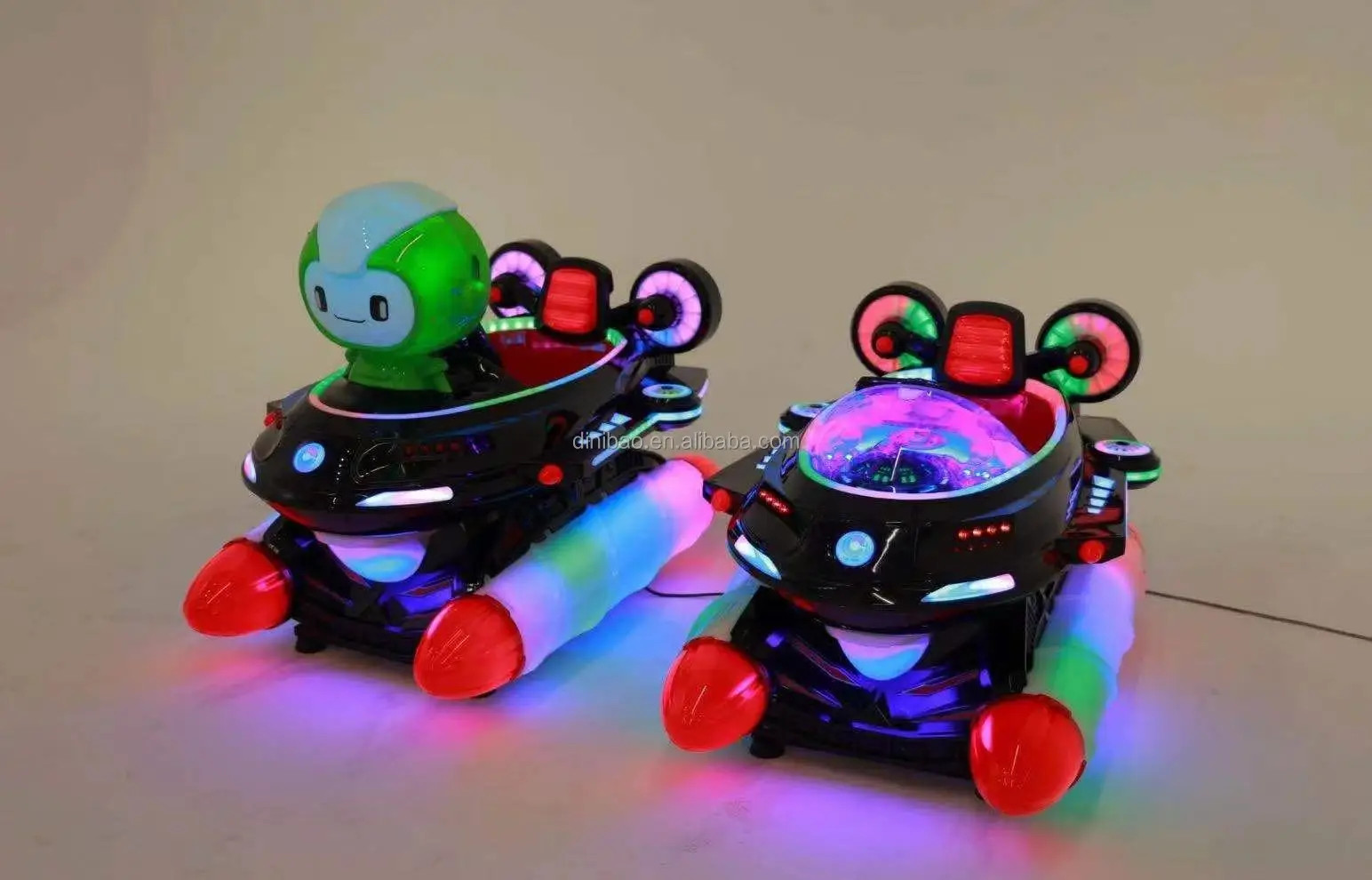 New Coin Operated Kiddie Ride Machine Ride on Car Spaceship Ride Games With Mp5 Screen