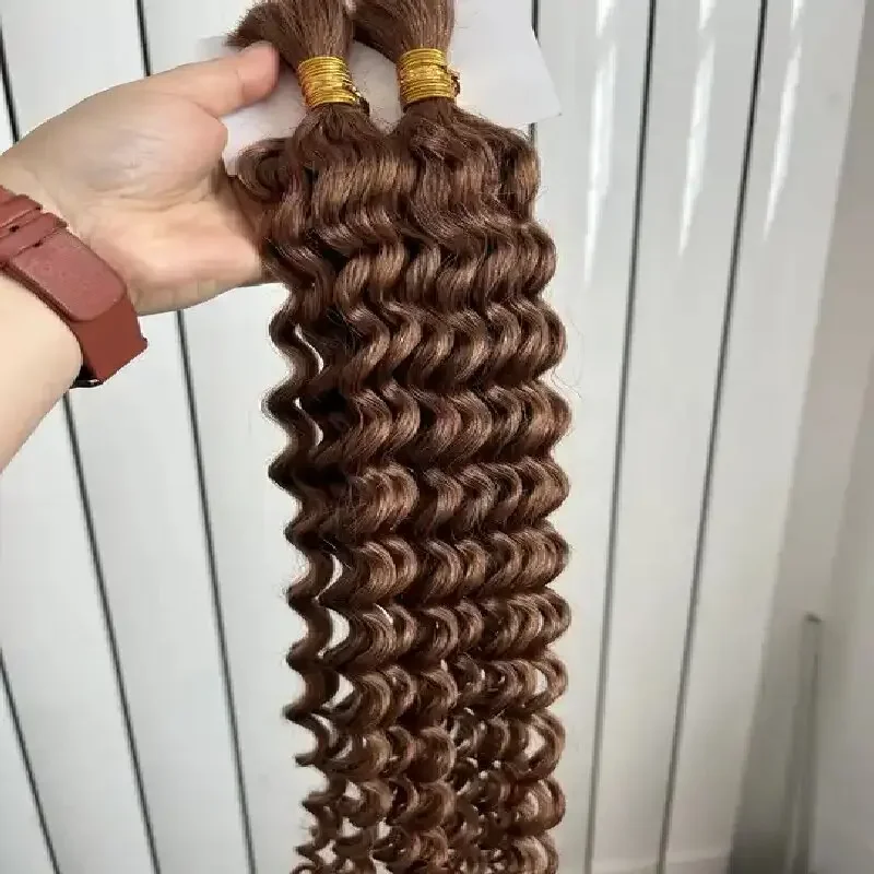 Deep Wave Echthaar Braiding Extensions Remy Haar Bündel_voghion.com