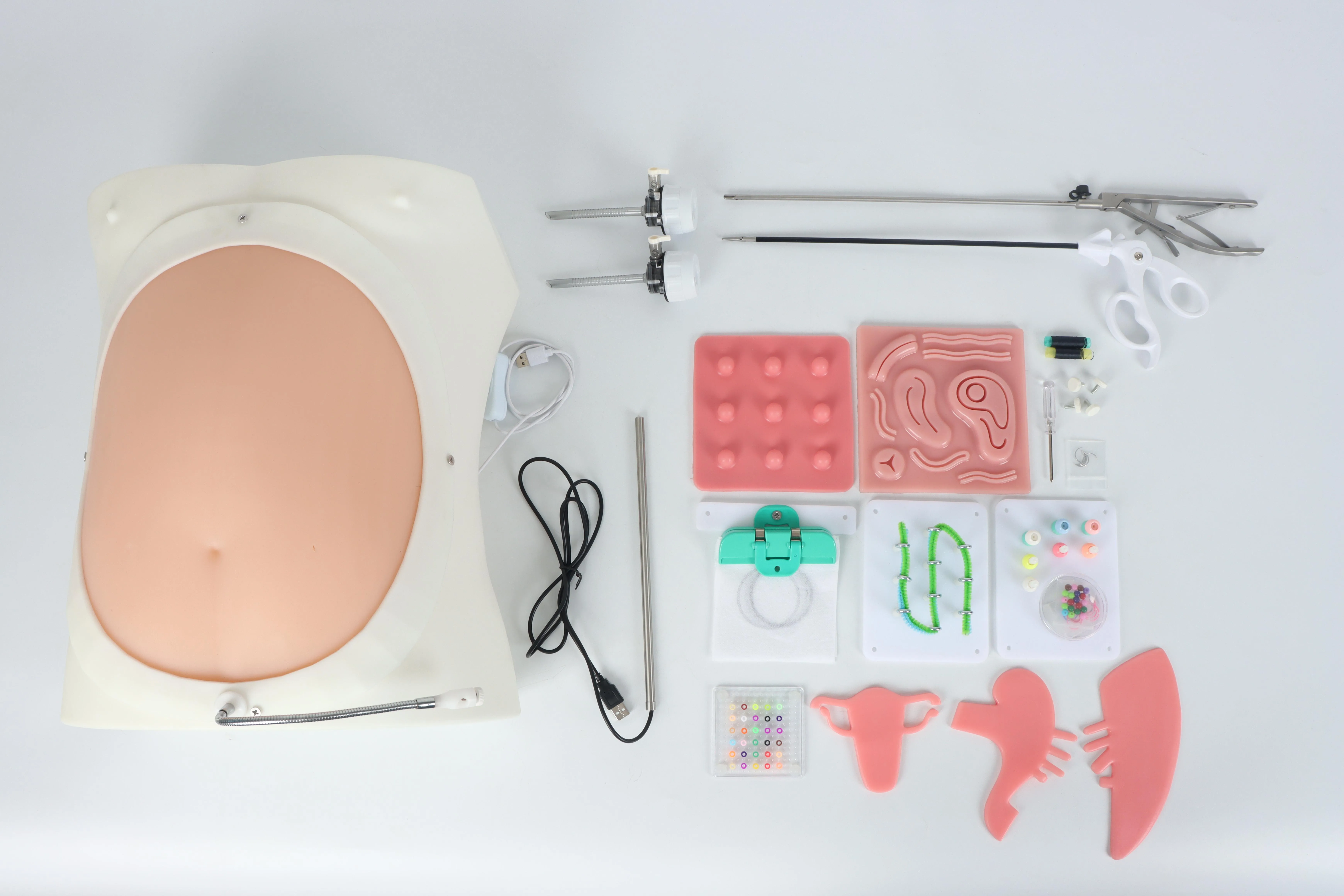 Medical Training Laparoscopic Training Simulator Abdominal Trainer Box ...