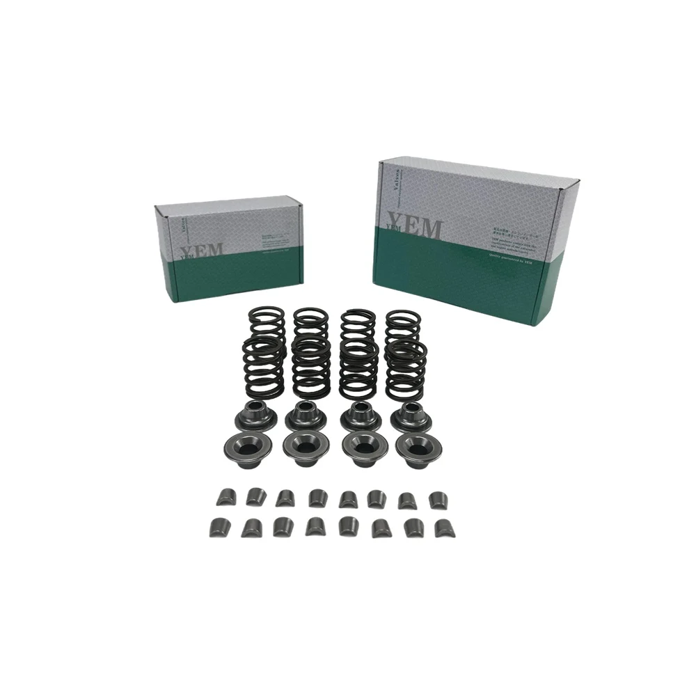 S4L2 Valve Spring Kit Spring Seat & Retainer for Mitsubishi Engine Repair Kit High Quality Engine Parts