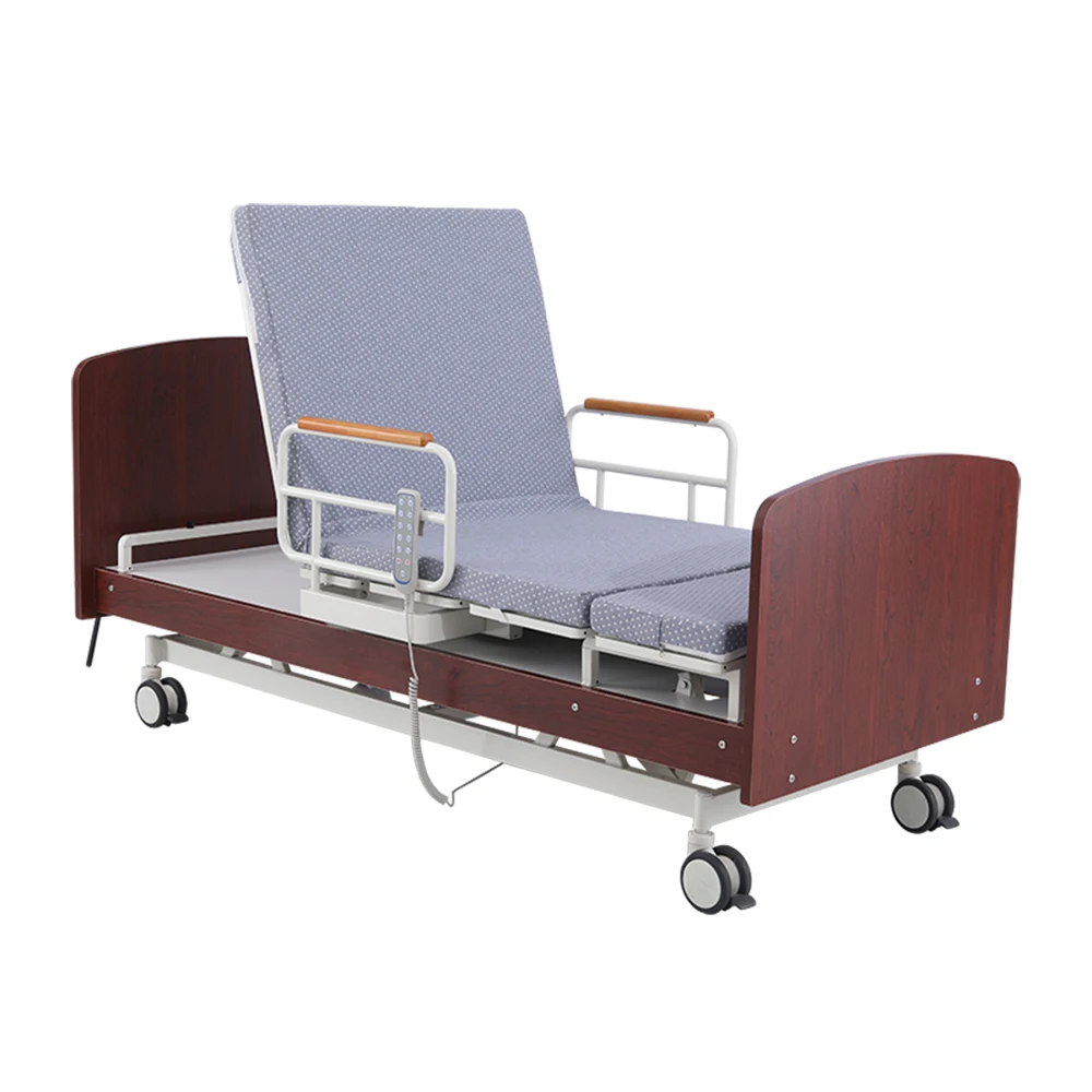 Motorized Rotation Infusion Medical Bed-Five-Function Therapeutic Equipment Mattress Stainless Steel Foldable 3-Year Warranty 2