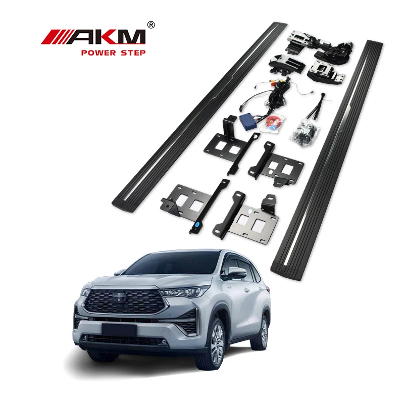 Factory Aluminum Alloy Support APP Smart Power Running Board for Toyota INNOVA ZENIX Electric Side Step