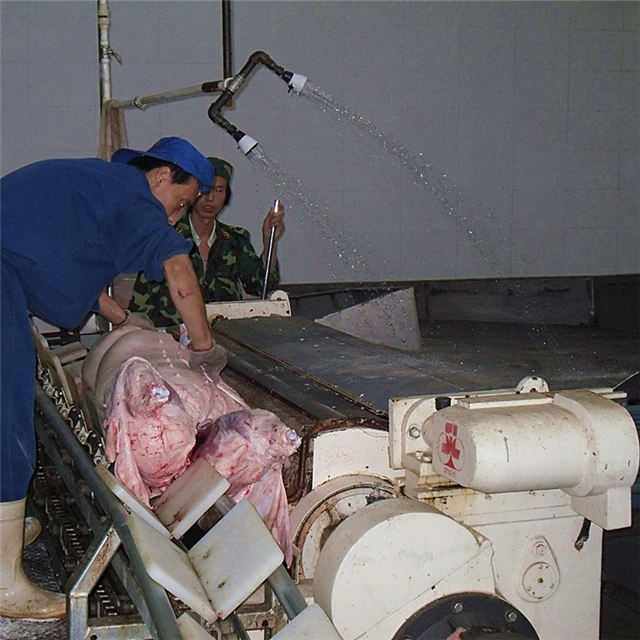 Complete pig slaughterhouse equipment for pork slaughterhouse slaughterhouse meat processing plant