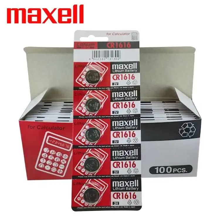 100x Maxell CR2032 Batterie 3V Lithium Knopfzelle Bulk 2032 