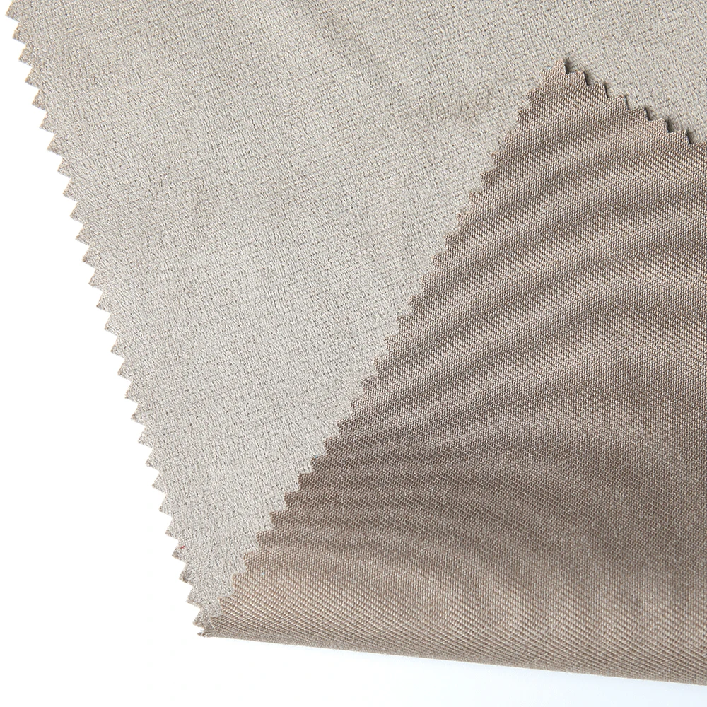 Низкий минимальный объем продаж 100% полиэфирная ткань замшевая бархатная для обуви водонепроницаемая обувь