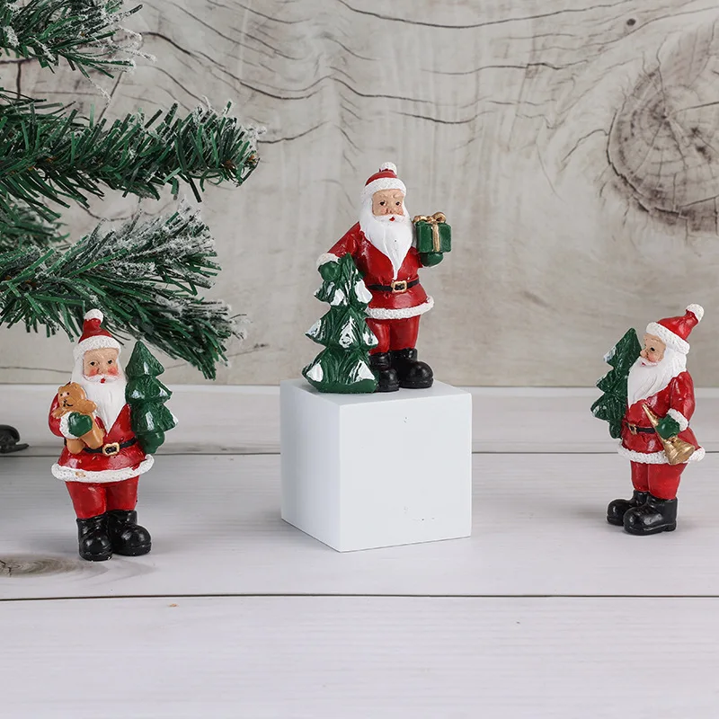 High Quality Santa Claus Decoration Holiday Creative Christmas Ornament