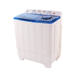 Mini Top Loading Industrial Twin Tub 7.5kg Plastic Commercial Laundry Washer and Dryer Machine
