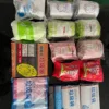 Drawstring garbage bags