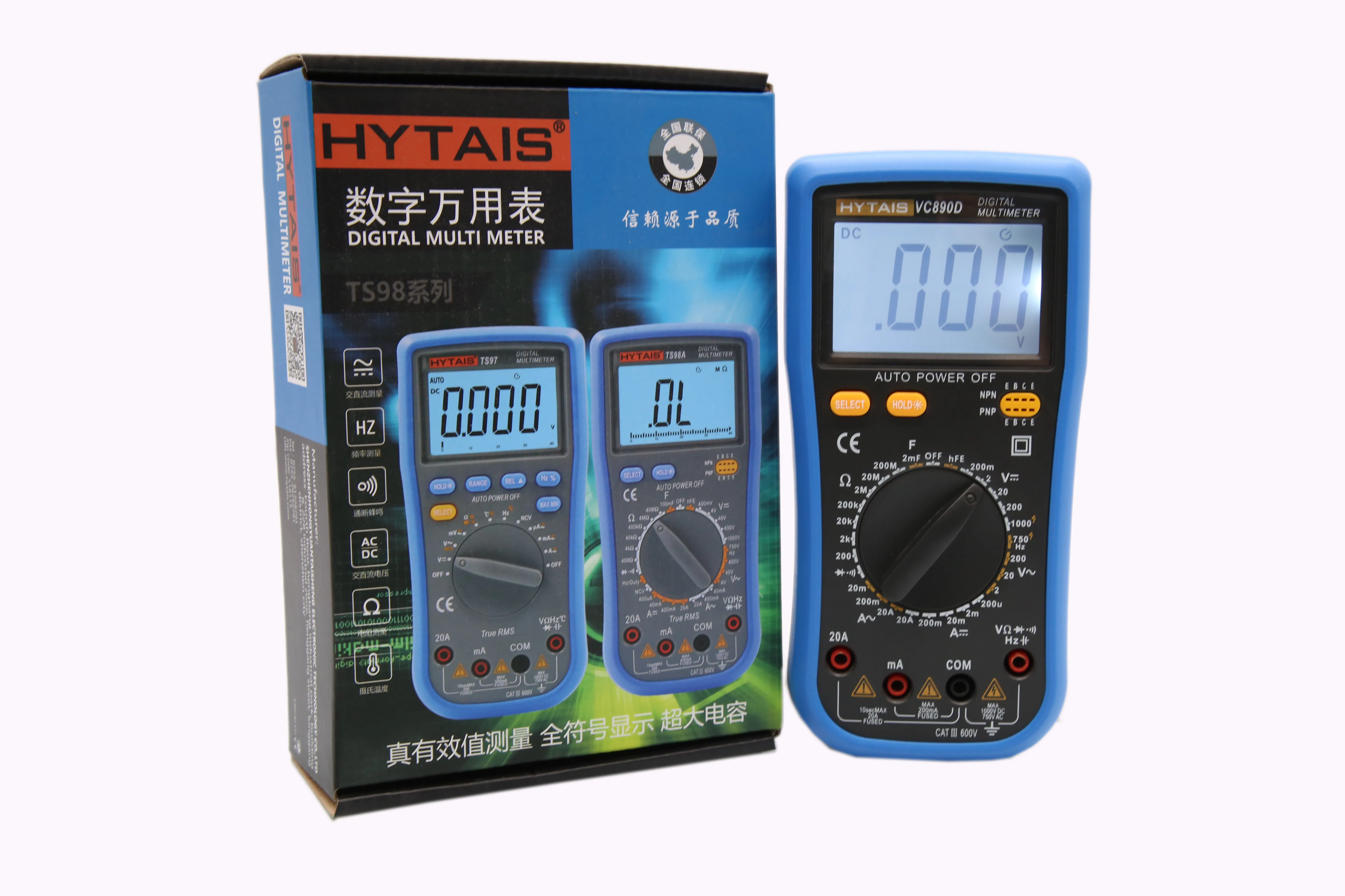 Auto True-Rms Digital Multimeter - Essential for Electricians