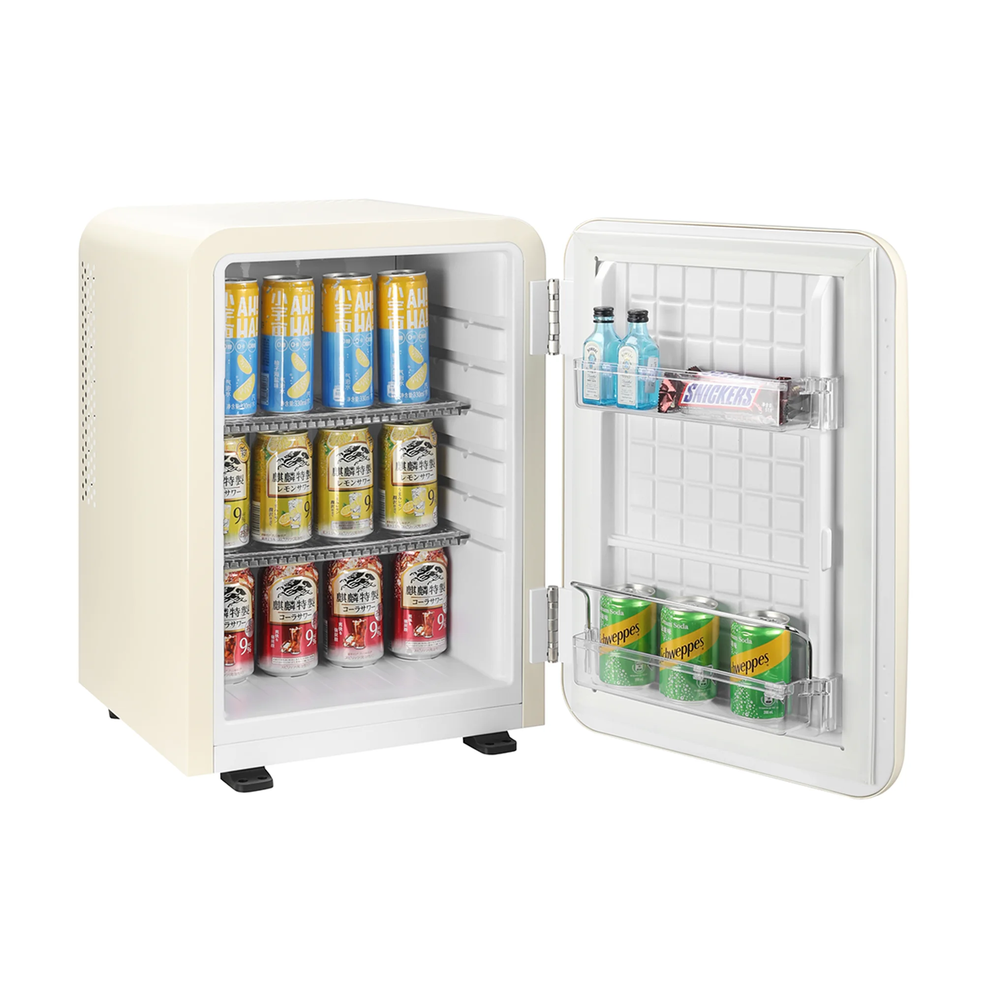 Custom Printed Micro Fridge Mini Chiller Refrigerator a Small Refrigerator Energy Saving