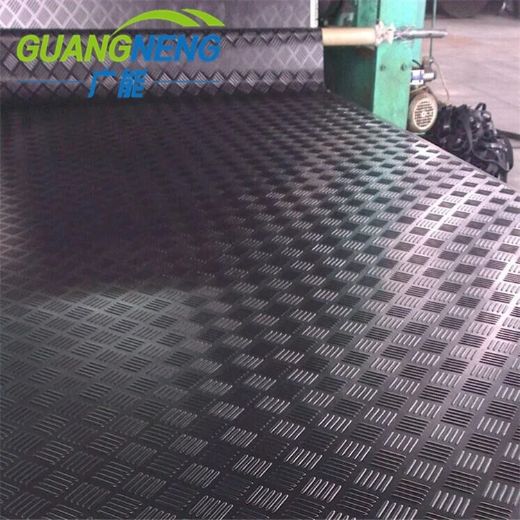 Safety Skate-spike Flooring Mat,Nature Rubber Floor in Roll
