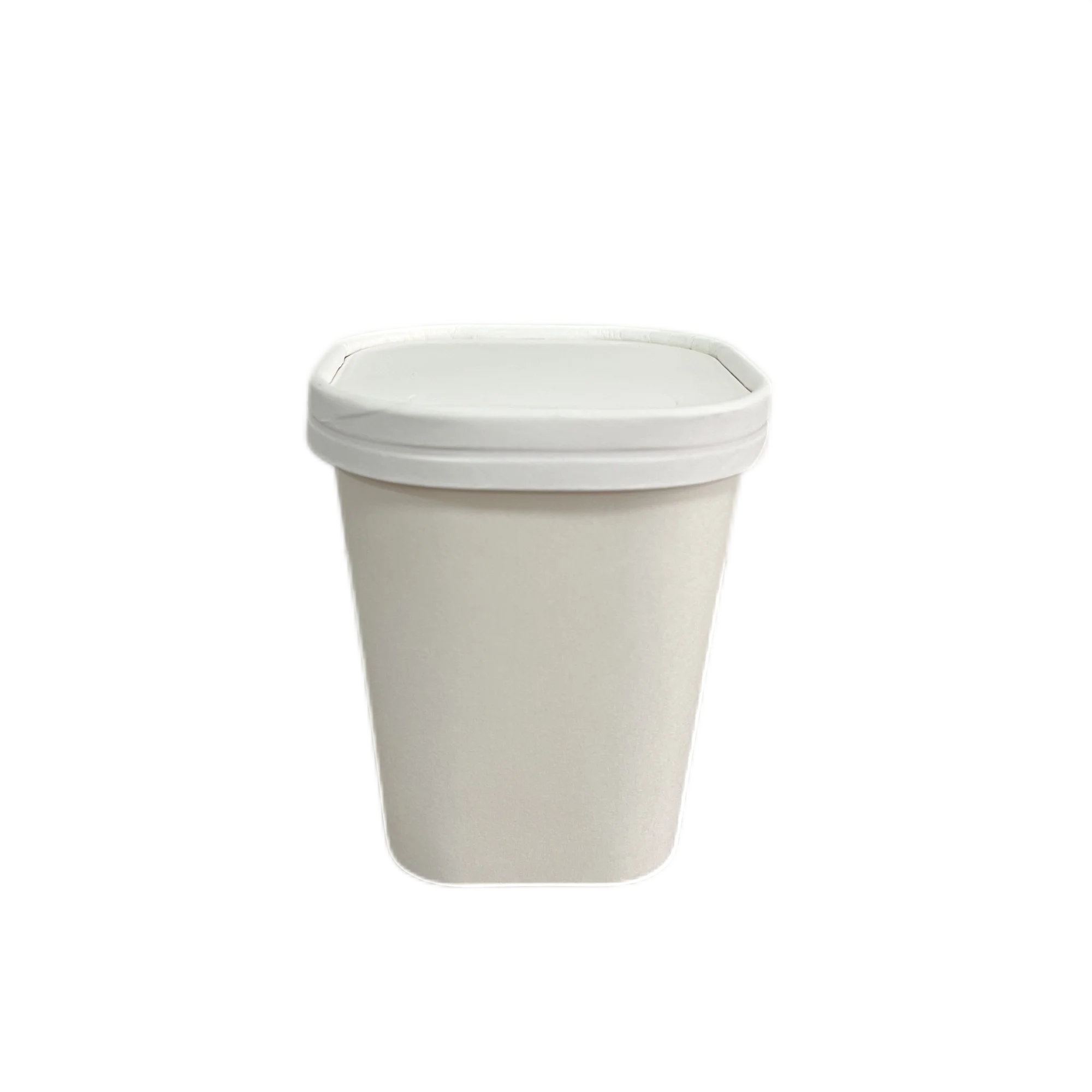 White Paper Soup Cup With Paper Lid-Yanxiyan Paper&Plastic