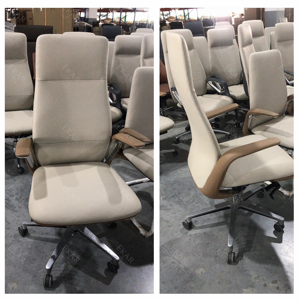 Luxury Office Furniture CEO Swivel Office Chair Comfortable High Back Leather Executive Manager Office Chairs supplier