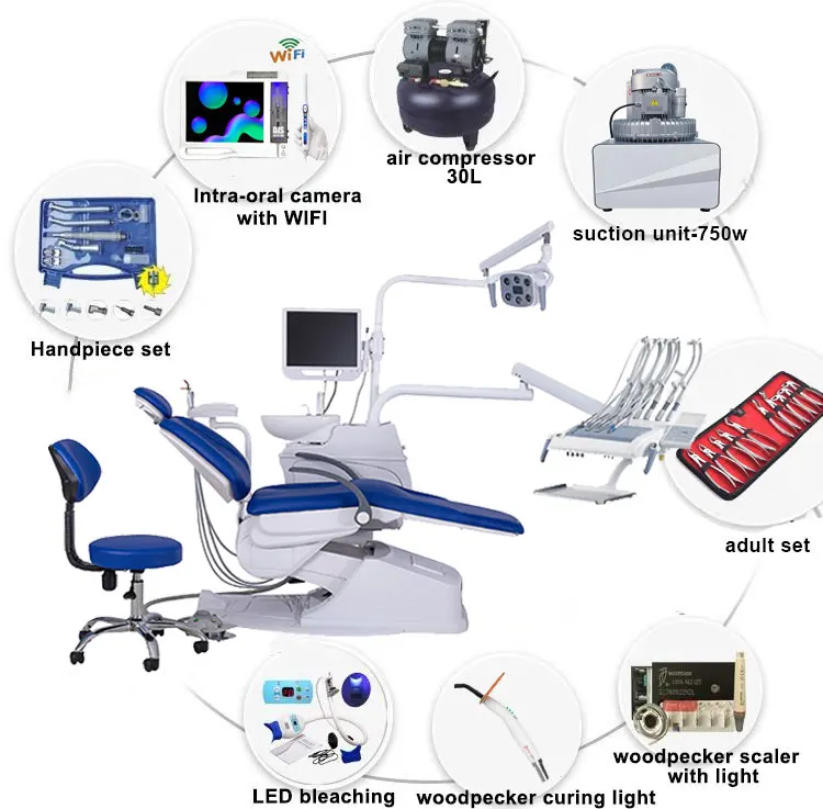 foshan cheapest dental surgical chair luxury dental equipments dental chair factory