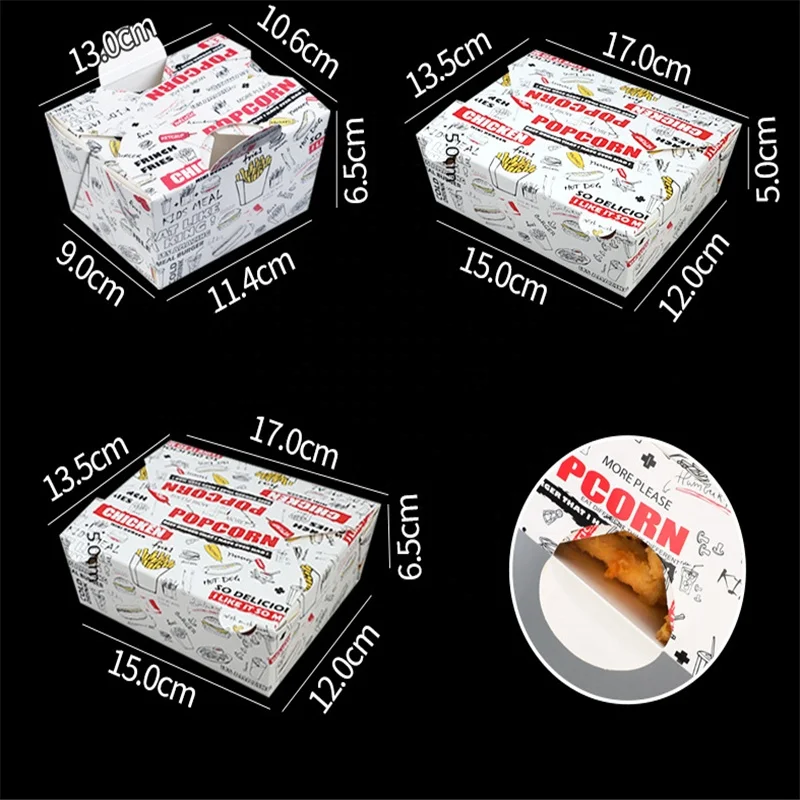 Buy Wholesale China Fast Food Kraft Hamburger Box Chicken Wing Chicken Leg Takeout  Box Customized Paper Boxes Chips Box & Packaging Box Paper Box Food Box  Kraft Box at USD 0.228