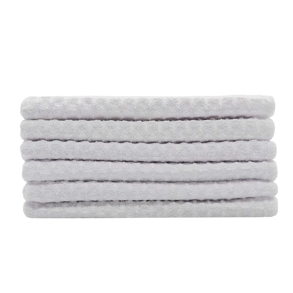 For Drying and Cleaning Dish Cloths Surfaces Fast Drying Microfiber Kitchen Premium Soft and Super Waffle Weave Towel