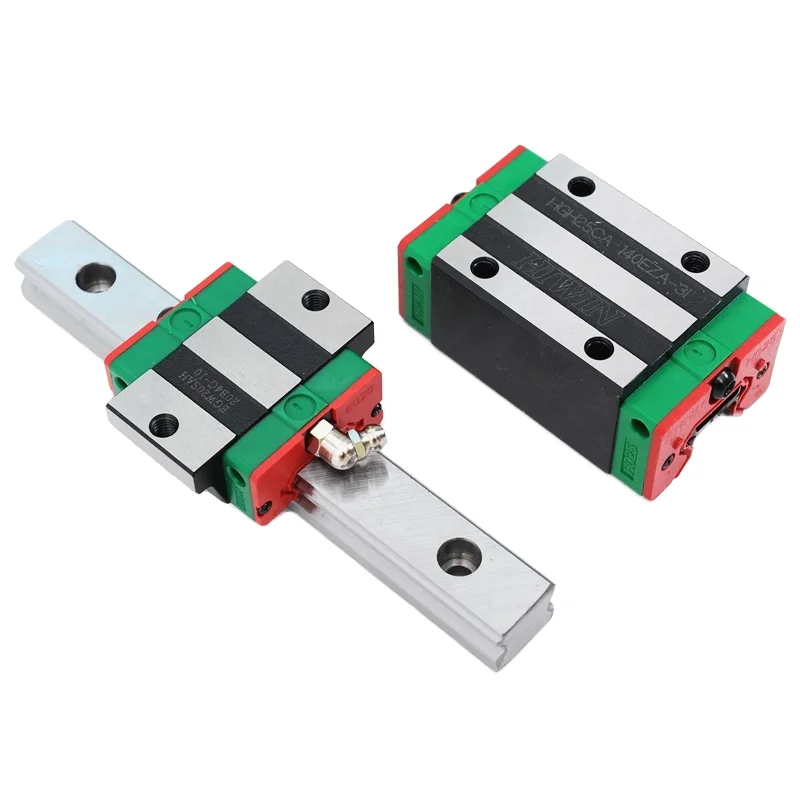 HIWIN 1000mm Linear Guide Rail With Bearing New Steel Linear Slide Block HGH35CA HGH35HA for CNC and Machinery Repair Shops