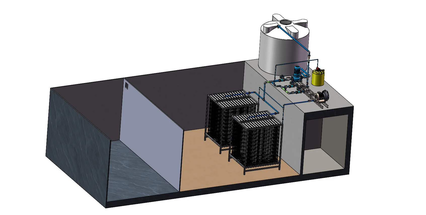 Customizable Membrane Bioreactors MBR System for Wastewater Treatment