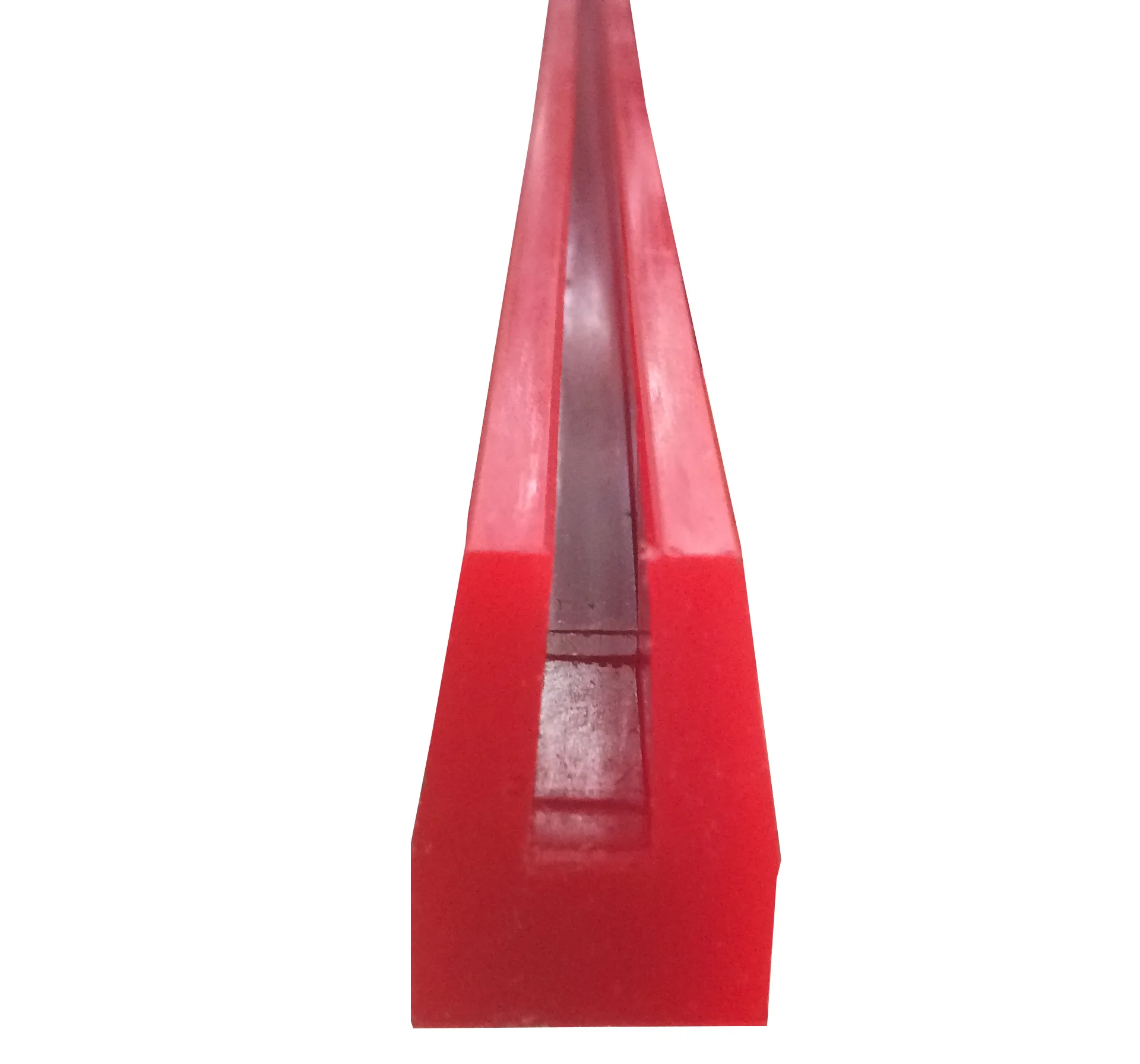 Polyurethane Bucker Bar Rubber Protector Urethane Crown Bar U Channel for Vibrating Screening Stringer Bar