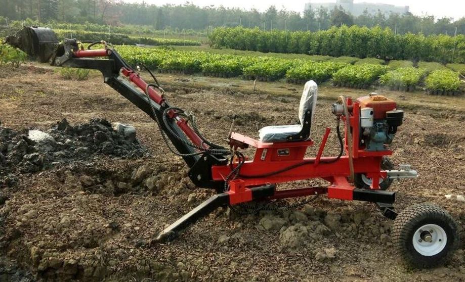 Mini Excavator Micro Digger Spider Type 1 Ton Small Bagger for Sale