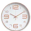 rose gold with white face
